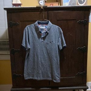 Men’s Denim & Flower collared shirt